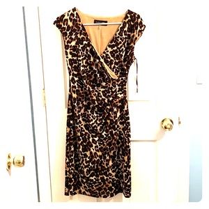 Black Label Cheetah Dress